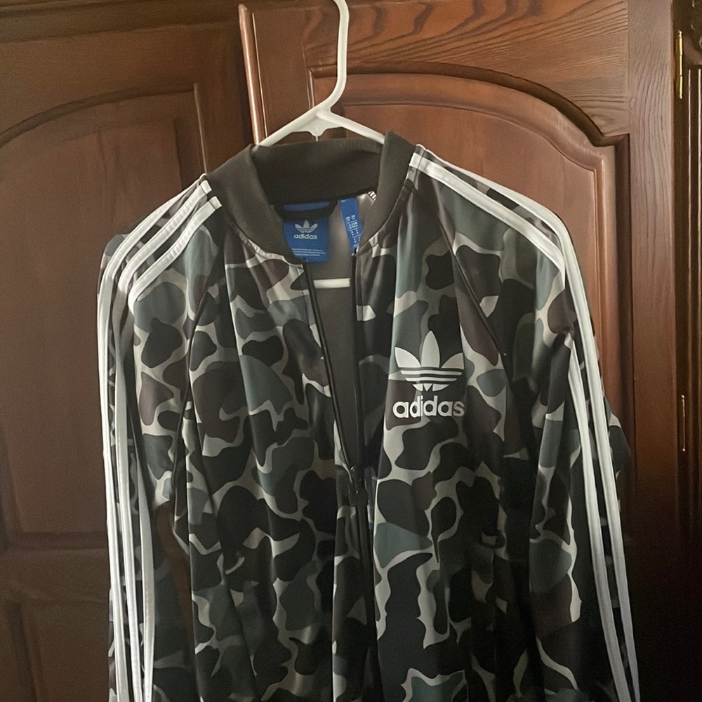 Adidas Original Superstar Track Jacket - Camo (Mens Medium)